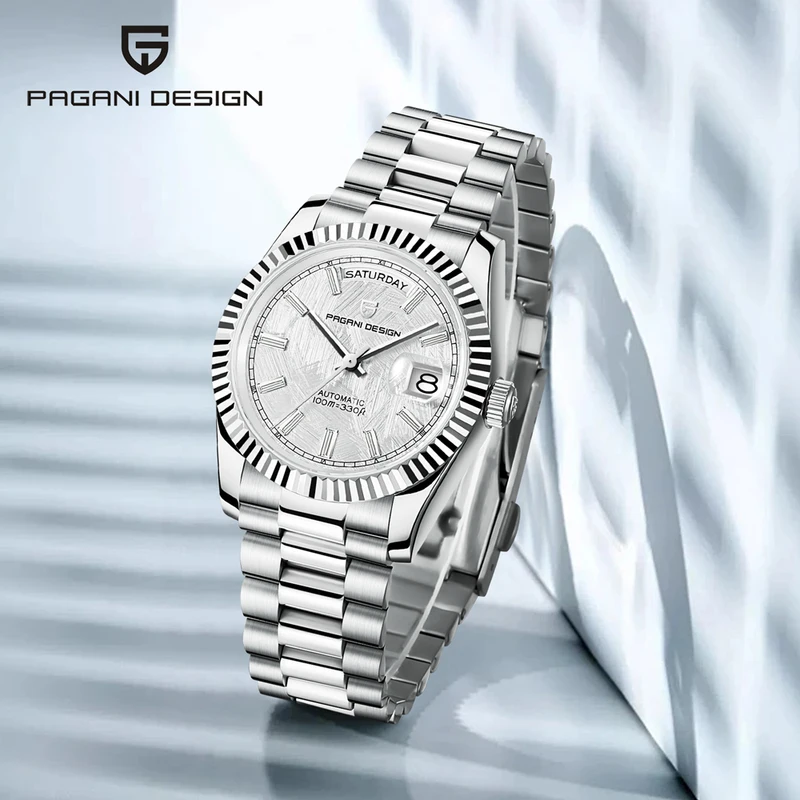 2026 New PAGANI DESIGN Watches DD36 Meteorite Surface Automatic Watches For Men Mechanical Men's Watch AR Sapphire Crystal Clock