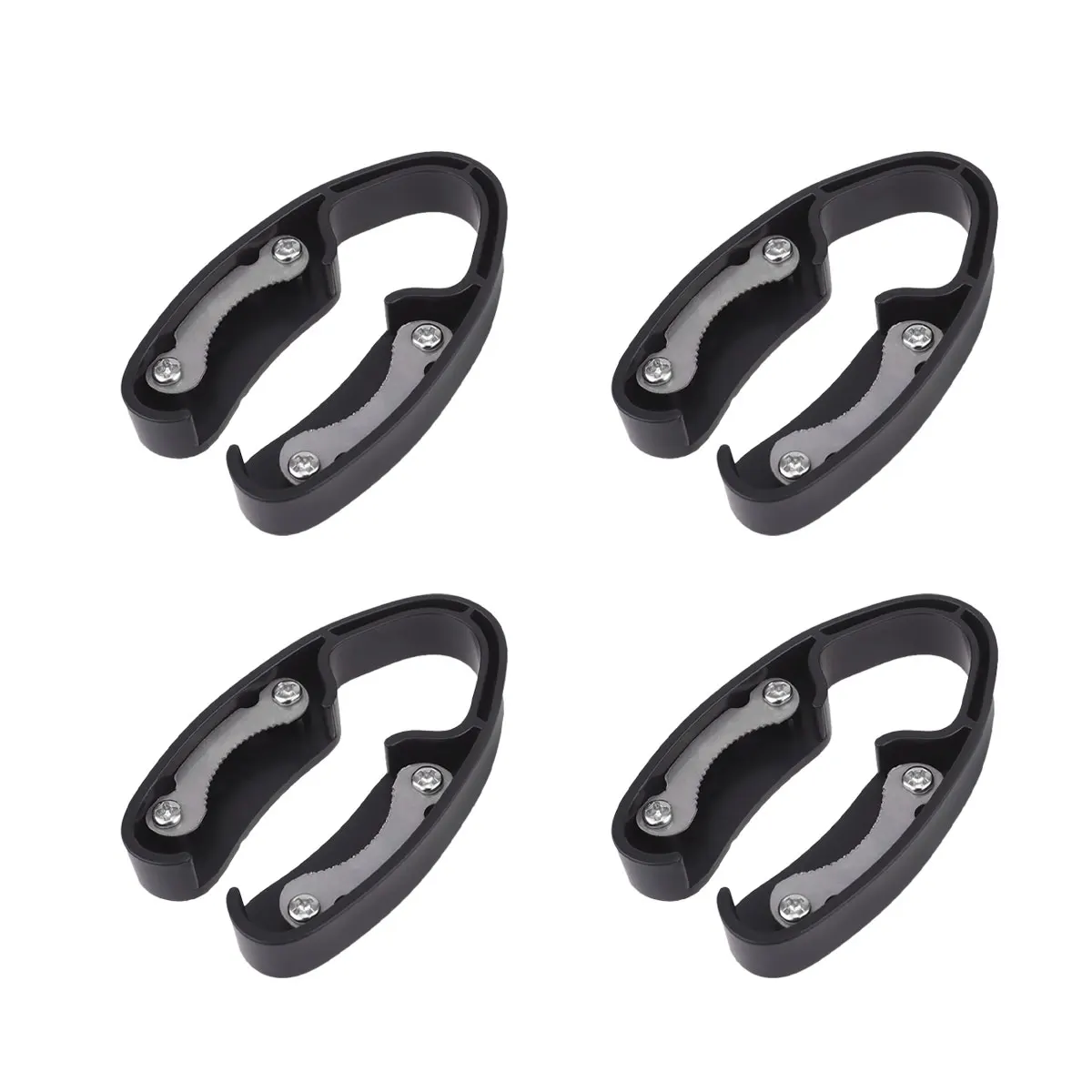 

4pcs Foil Black Cap Bottle Paper Cutters Stainless Steel Handheld Opener Accessories Kitchen Bar Tools