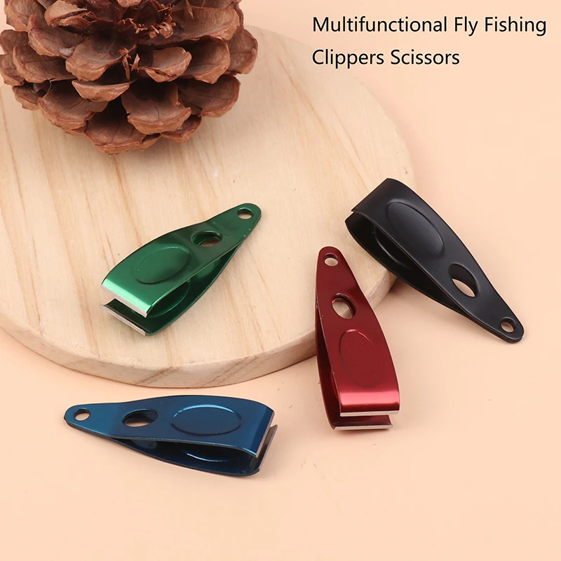 Multifunctional Fly Fishing Clippers Scissors Stainless Steel Line Cutter Sea Fishing Tools Wire Cutters Clip Lead Accessory