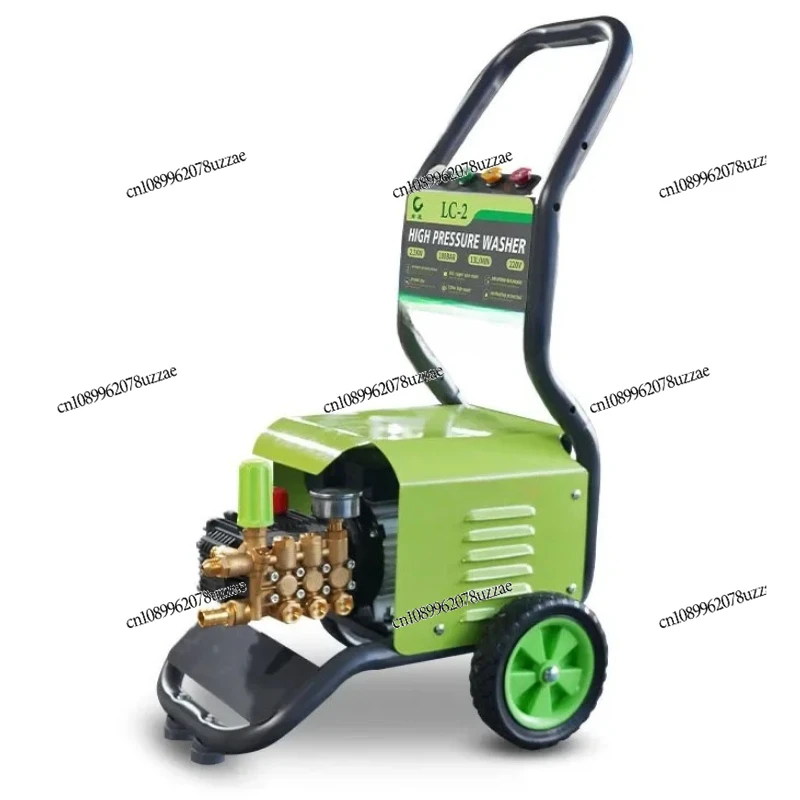 

Маленькая новая автомобильная стиральная машина высокого давления 120 бар, 14 л/мин, 220 В, стиральная машина высокой мощности сверхвысокого давления, полностью медная стиральная машина