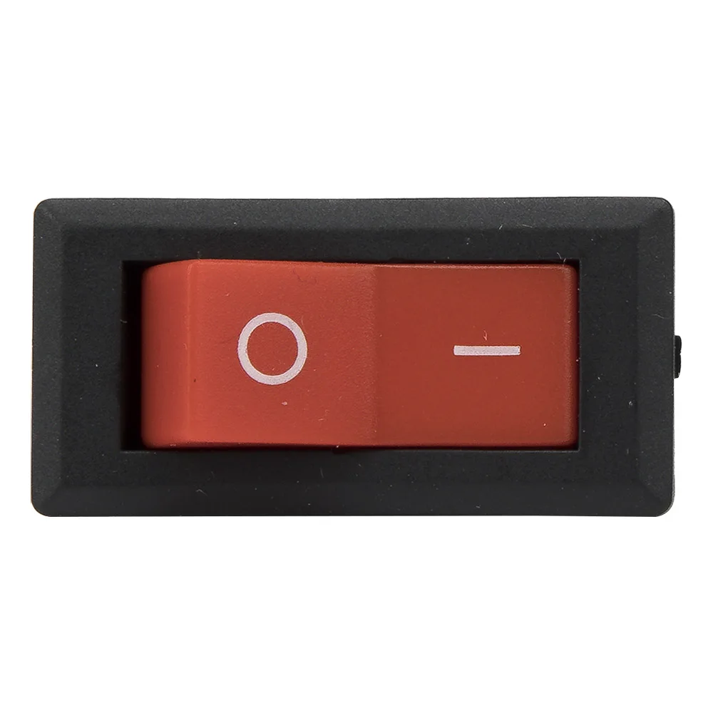 10 Stks/partij KCD2-101 Perforeren 29X13 Mm 2 Pin On-Off Boot Rocker Switch Schakelaar
