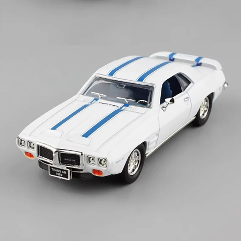 

1: 43 Scale 1969 Pontiac Firebird Trans AM Retro Alloy Car Model Muscle Simulation Toy Hobby Collection Ornament