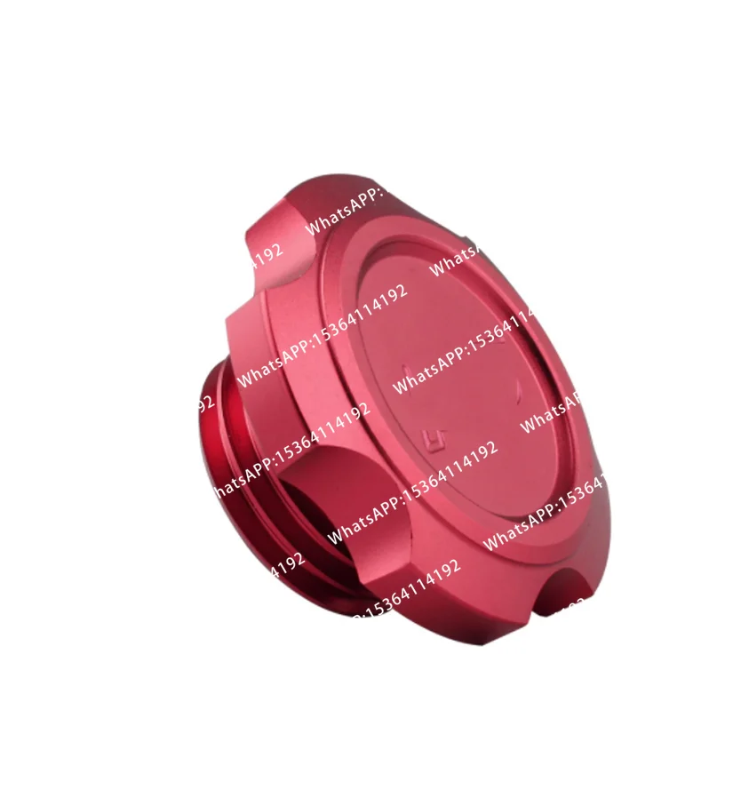 2pcs Colorful Aluminum Alloy Car Tank Trim Cover  Apply  WRX STI GC GD GF GM Engine Oil Tank Cap Car Modification Parts