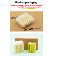 LiitoKala Lii-70S Newest released highest capacity 26650 7000mah 30A rechargeable battery for flashlight