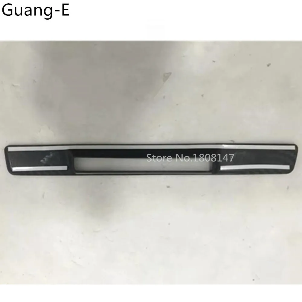 Car Inner Seat Heater CD Decorative Frame Socket Charge Lighter Switch Trim For Mazda 2 Mazda2 Demio 2015 2016 2017 2018 2019 - view 4