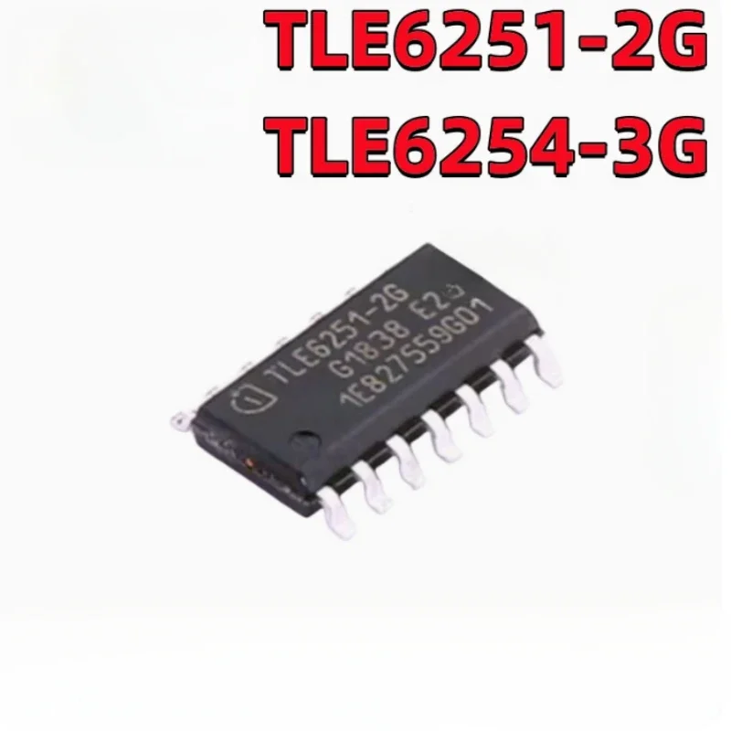 5PCS/LOT TLE6251-2G TLE6251 TLE6254-3G SOP14  CAN  Transistor
