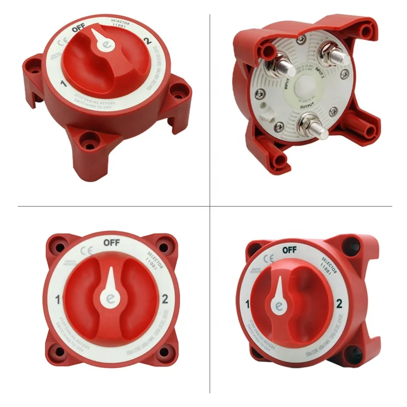 48V 350 Amp Waterproof 3 Position Ignition Protected Marine  Dual Battery  Switches view 5