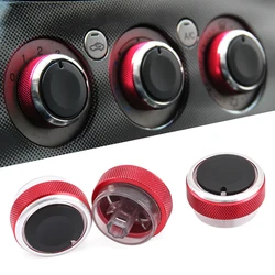 3 Pieces/Set Refit for Ford Focus 2 MK2 Focus 3 MK3 Mondeo AC Knob Car 3PCS Air Conditioning Heat Control Switch Knob for Focus
