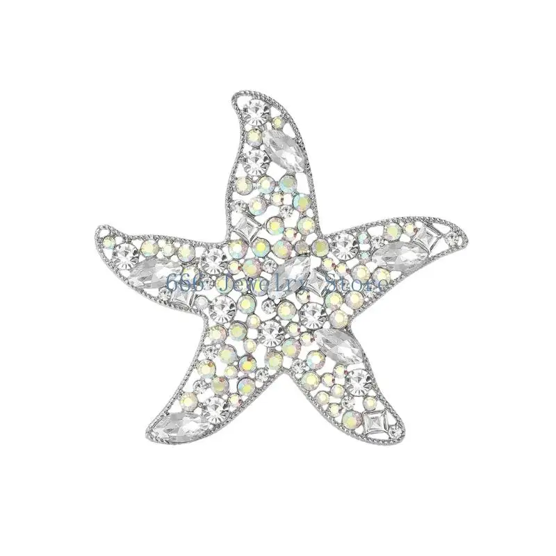 F2TD Versatile Shaped Pin With Exquisite Detailing Marine Life Accessories For Fashionable Women And Men
