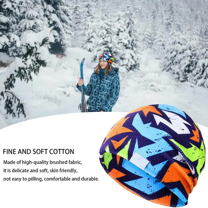 Winter Beanie Hats For Men Fashion Cute Skiing Hedging Hat Winter Cycling Accessory For Skiing Camping Backpacking For Women Men