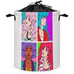 Jem And The Holograms for Sale Storage Box Laundry Basket Dust Proof Stored Toys And Great to The Touch Convenient Unique Living
