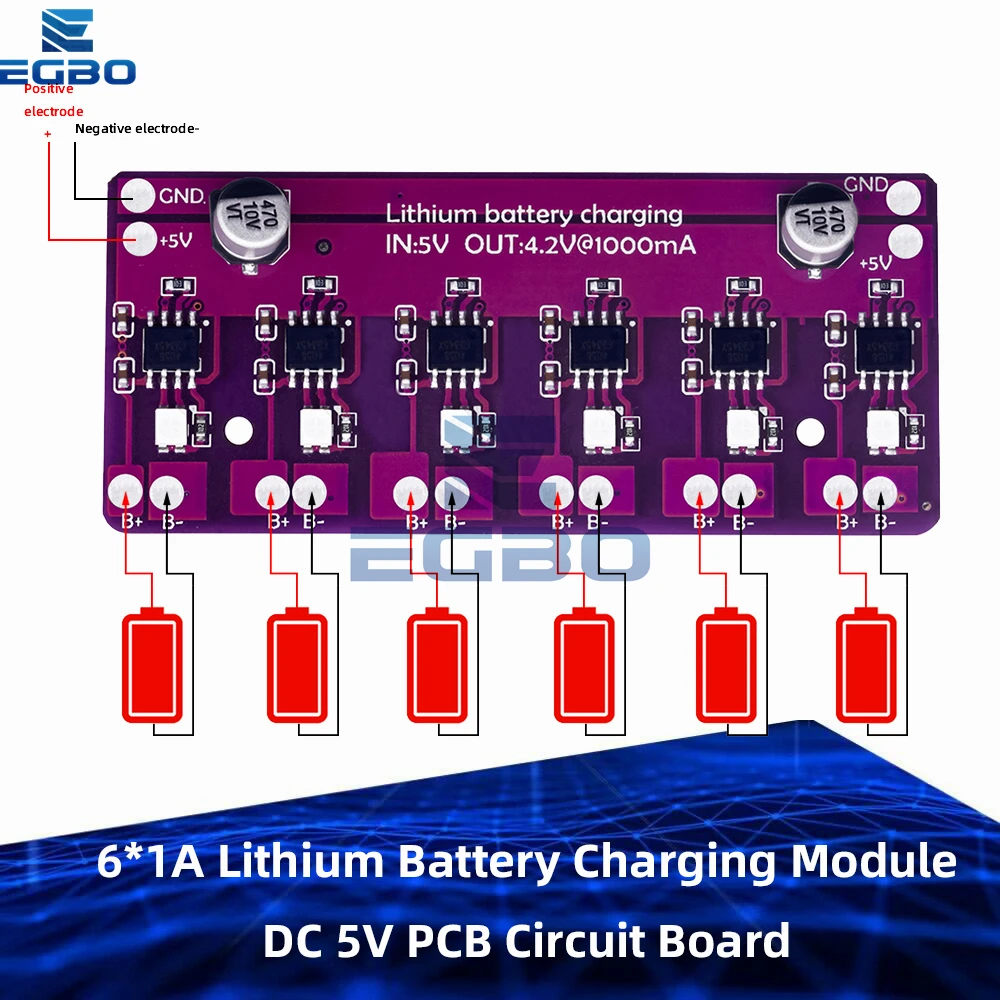 6x1A 5V Lithium Battery Charging Module: A Deep Dive into Performance, Use Cases, and Real-World Reliability