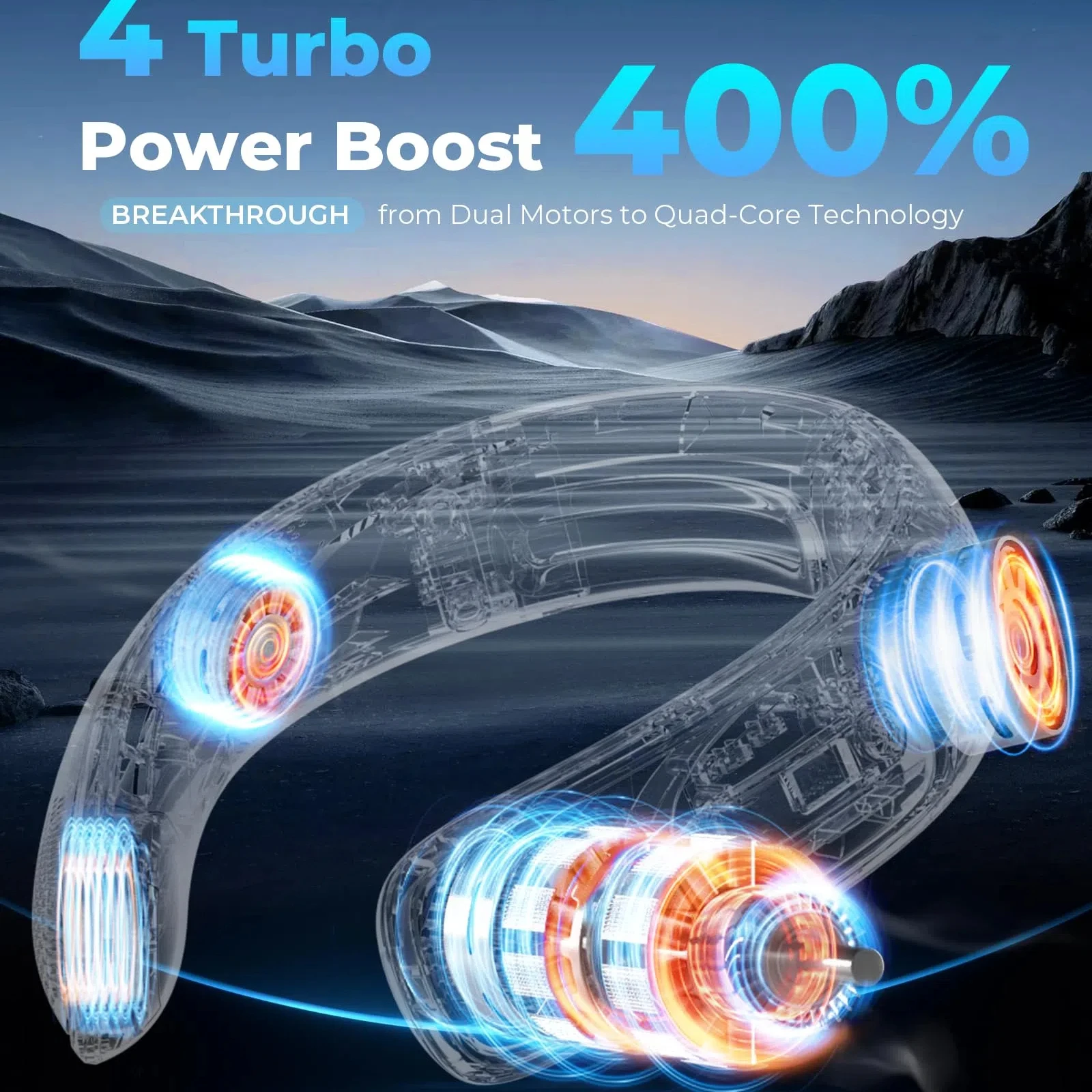Thumbnail 4 - #52 Wearable Neck Fans Discount Picks