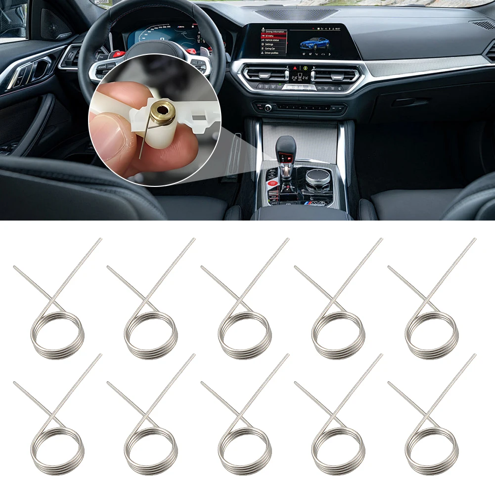 BMW 1 2 시리즈 X1 X3 25168483098 용 10개 기어 레버 스프링 합금 자동 기어 메커니즘 모듈 미니 기어 메커니즘 토션 스프링