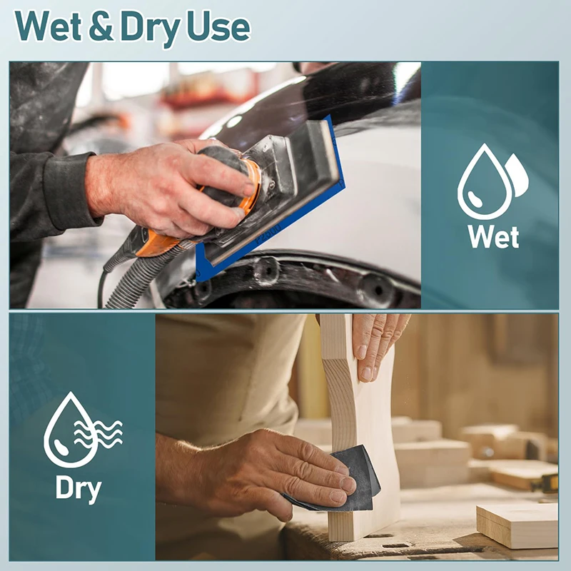 10/20/50 قطعة مجموعة ورق الصنفرة 60-5000 حصى ورق الرمل الرطب/الجاف الرملي ورقة جلخ أدوات النجارة سيارة معدنية البلاستيك تلميع