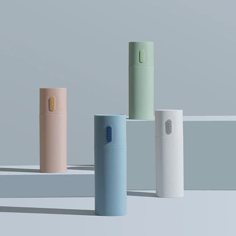 E-Net Innovation PP + 실리콘 휴대용 칫솔 소걸 케이스