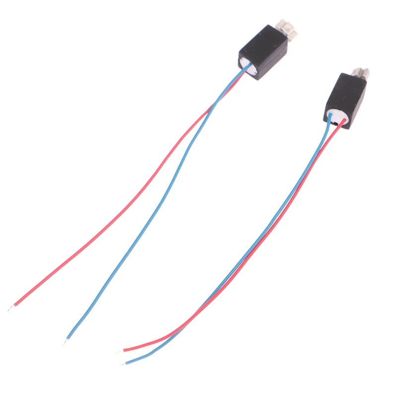 5Pcs Mini Micro 4mm*8mm Vibration Motor DC 3V-5V Hollow Cup Coreless Motor Small 0408 with Eccentric Wheel DIY Massager Toys