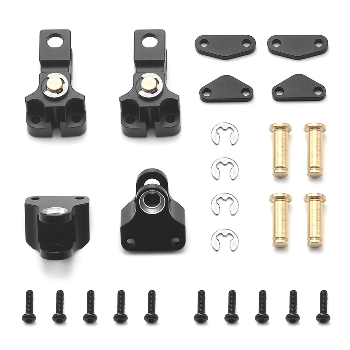 Metal Suspension Leaf Spring Plate Spring Hanger Kit for 1/14 RC Truck (Power)