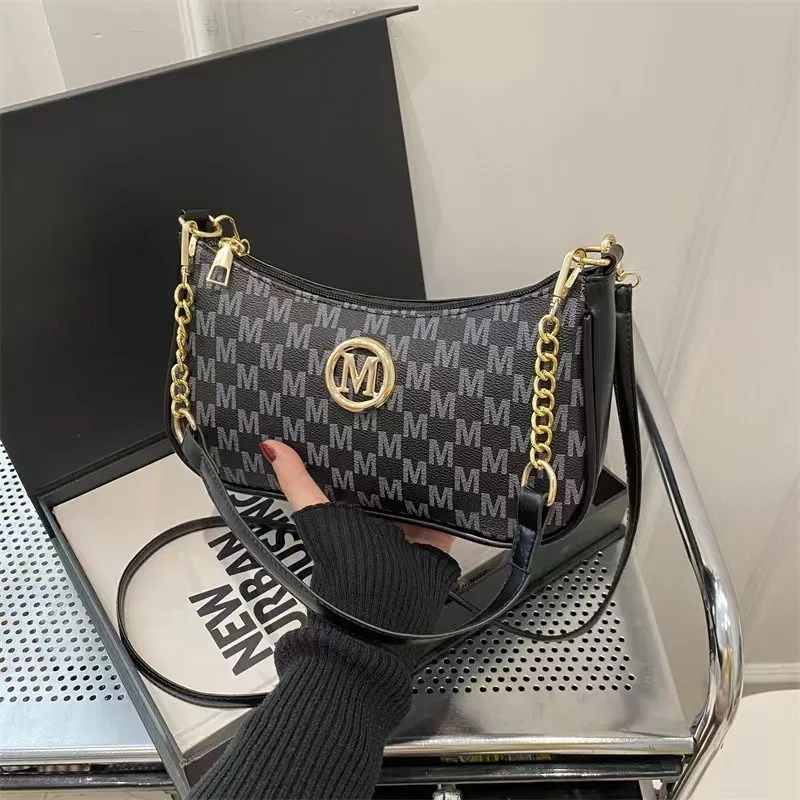 Handtasche im Vintage-Stil, Umhängetasche, verstellbarer Riemen, Damen-Messenger-Umhängetasche, elegantes Accessoire, Einkaufstasche, Geldbörse, schick – Detail 10