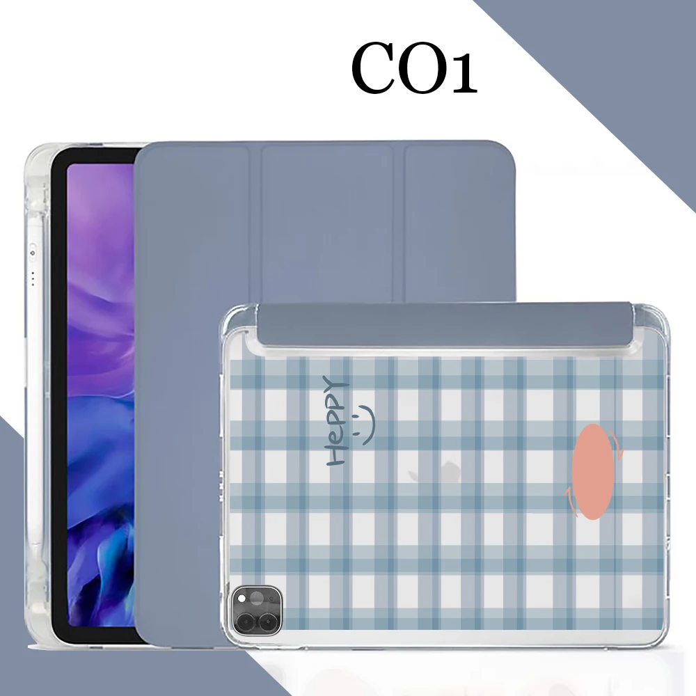 blue plaid Van Gogh Starry Sky For iPad Pro 11 Mini 4 5 Generation Cover For iPad 7 8 9 10.2 Air 3 Pro 1 4inch Case