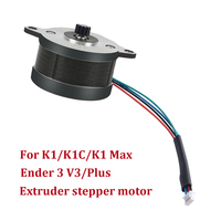 For K1/K1 Max Extruder Stepper Motor with Motor Extrusion Mechanism Kit 12 Tooth Gear for Creality K1/K1 Max 3D Printer Parts