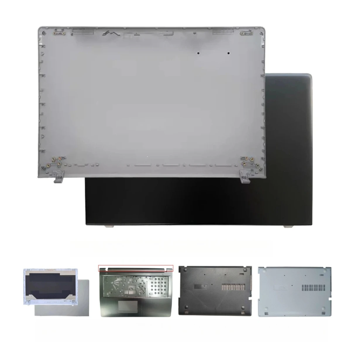 Carcasa Trasera Superior para Laptop IdeaPad Y50C Z51-70 Z51 V4000 500-15 500-15ISK, Parte Superior e Inferior del Reposamanos