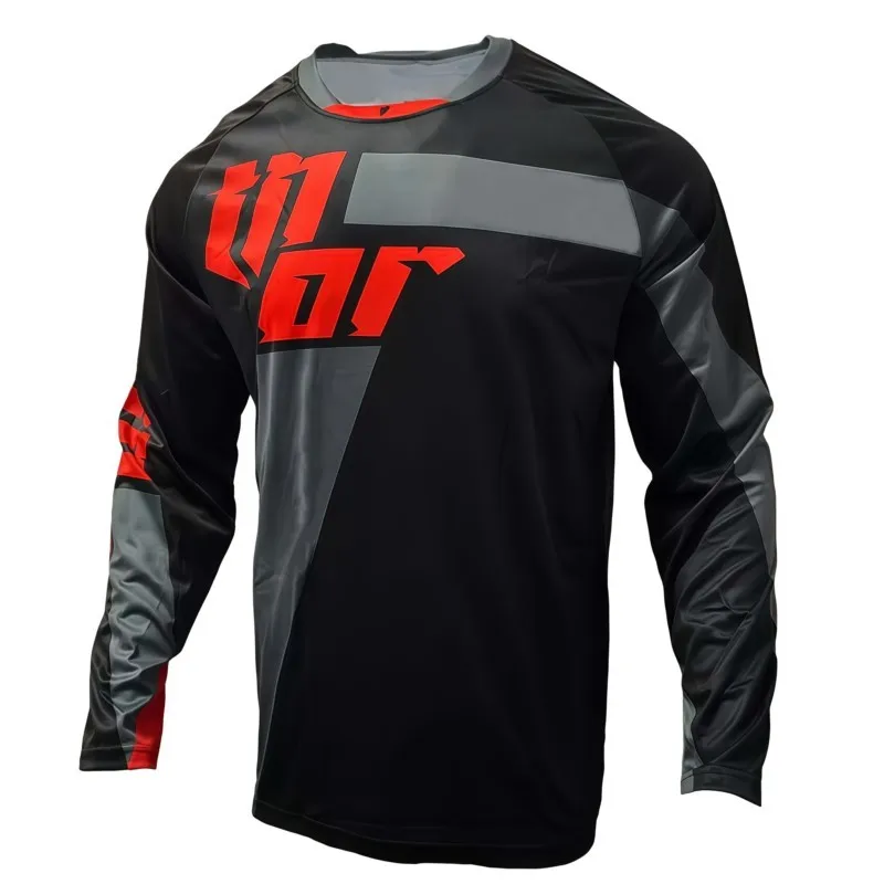 Supple Adaptable Elastic MTB Riding Shirt, Abundant Color Options Functional Jersey For Mixed Terrain Cycling Activities - view 3