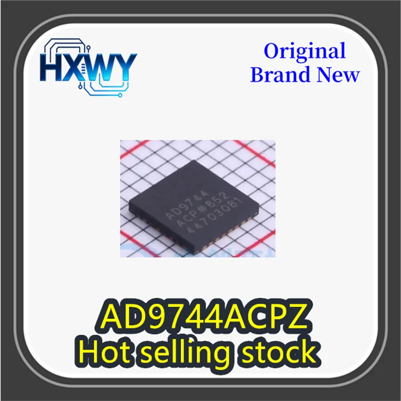 

(2/20 pieces) AD9744ACPZ AD9744 Analog-to-Digital Converter Chip LFCSP-32 Brand New Original In Stock Fast Shipping