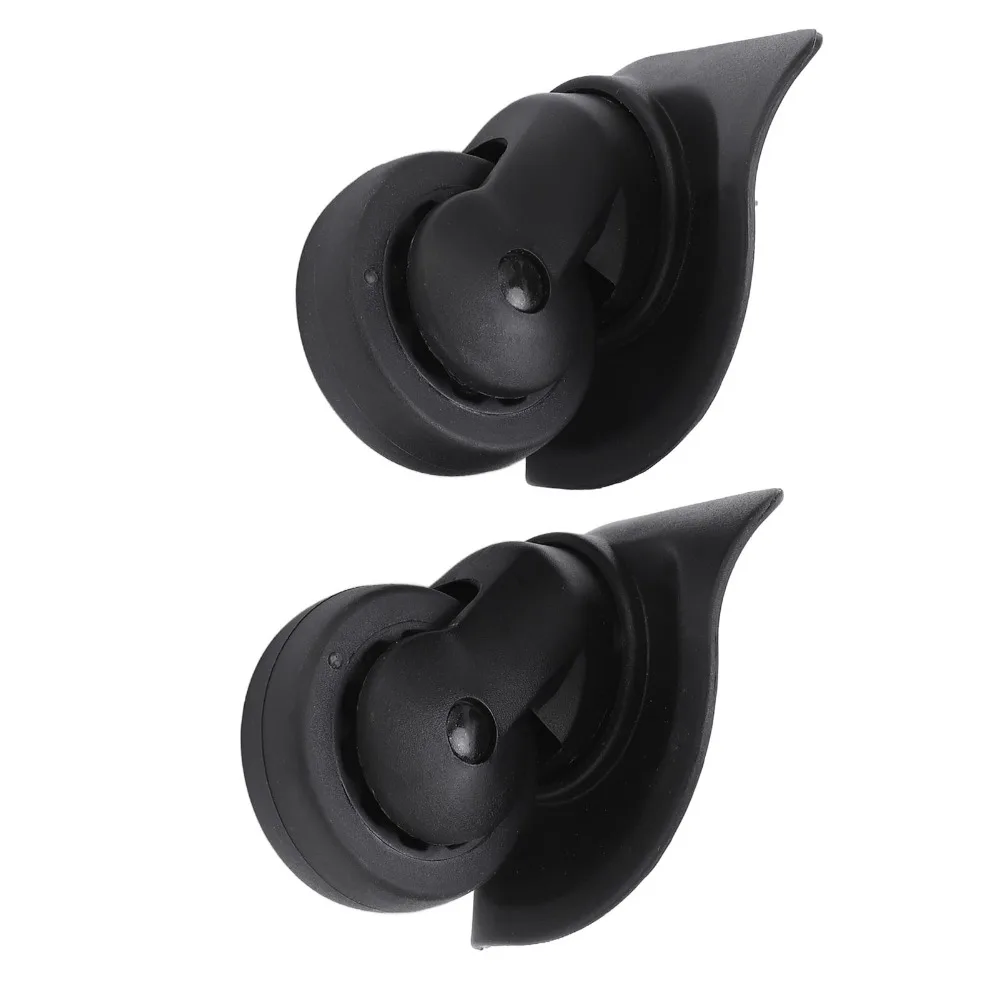 1 Pasang Roda Putar Koper PP PET, Roda Putar Senyap, Roda Putar 360 Derajat, Roda Koper Perjalanan, Roda Troli