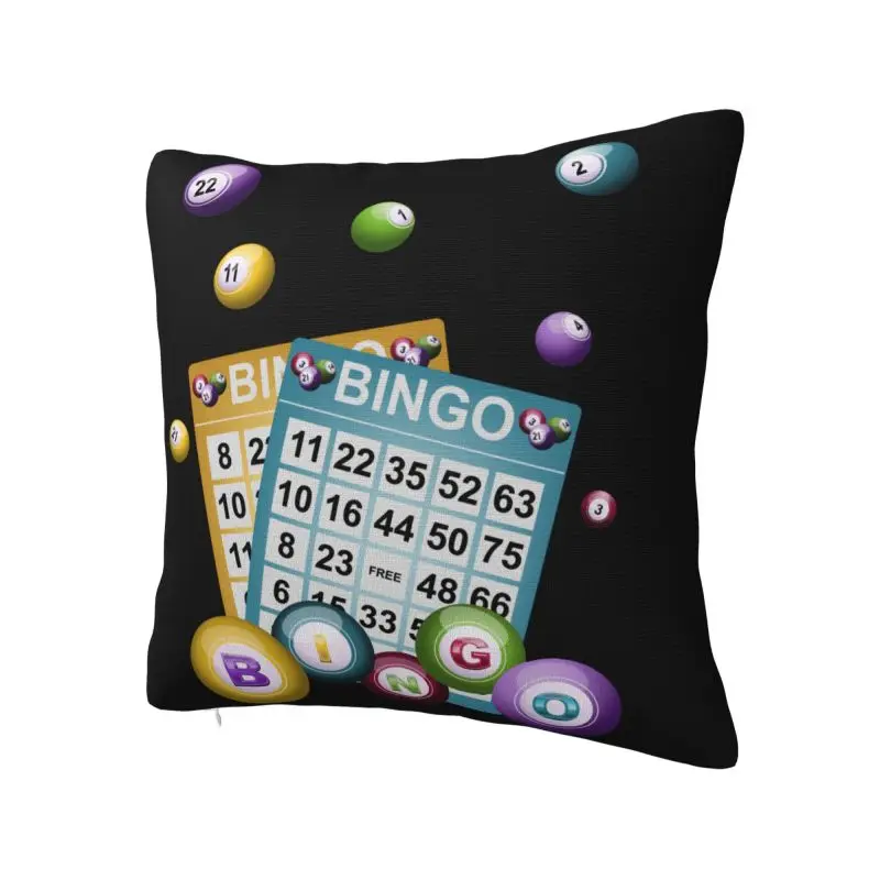 Hot Game Bingo Pillow Case 40x40cm Sofa Nordic Cushion Cover Car Pillowcase