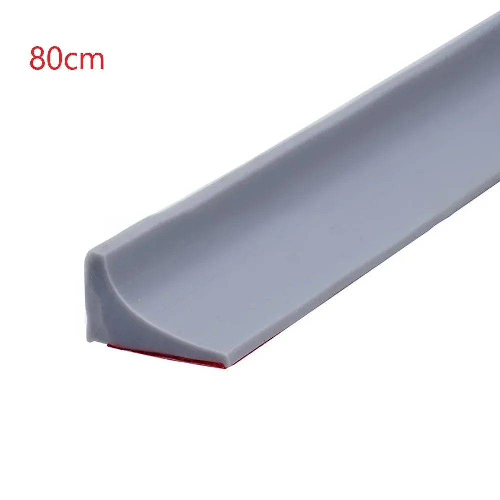 Silicone Water Waterstop Strip Barrier Bathroom Kitchen Floor Retaining Waterproof Barrier Bendable Countertop Waterstop Strip