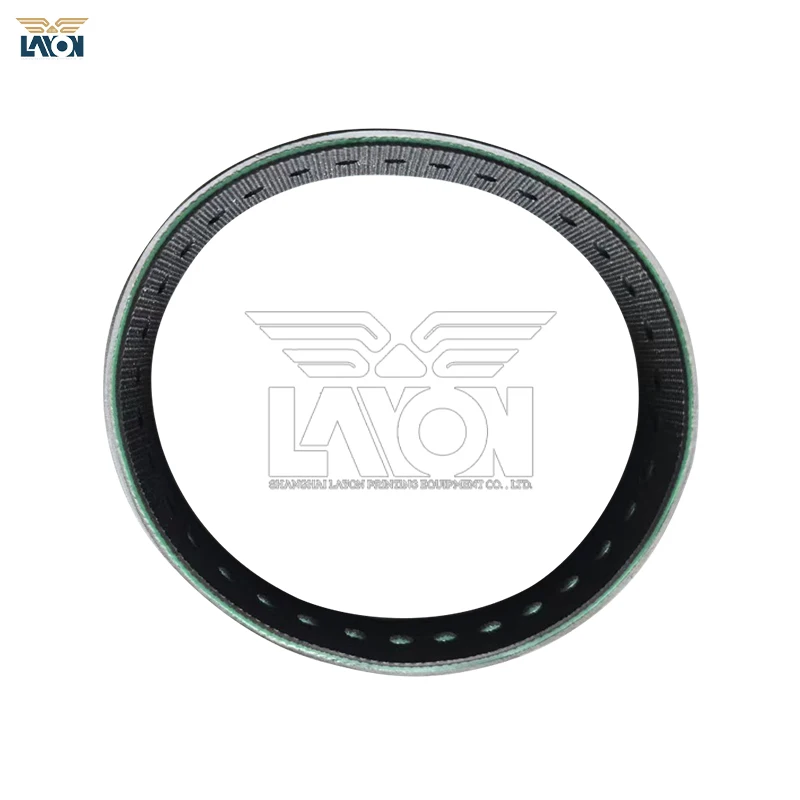LAYON 4Pcs Heidelberg F4.614.821 Slowdown Belt 230x20mm - Suction Tape Sheet Decelerator
