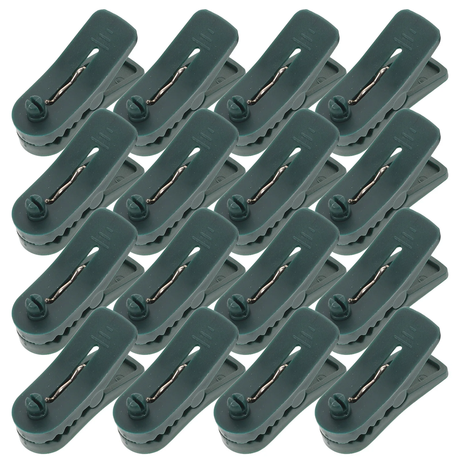 

30pcs Christmas Clips Vintage Clip On Taper Holder Plastic Flameless For Tree Garland Advent Wreath Holiday Party Decor