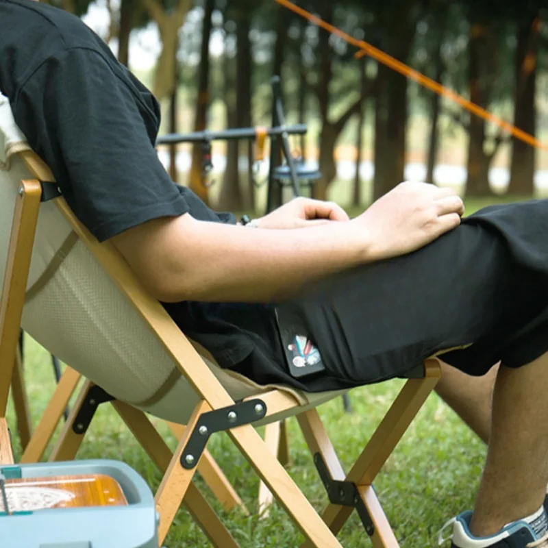 Sedia pieghevole da campeggio all'aperto in stile moderno e minimalista sedia da pesca portatile sedia per il tempo libero con schienale in tela sedia per il tempo libero da giardino