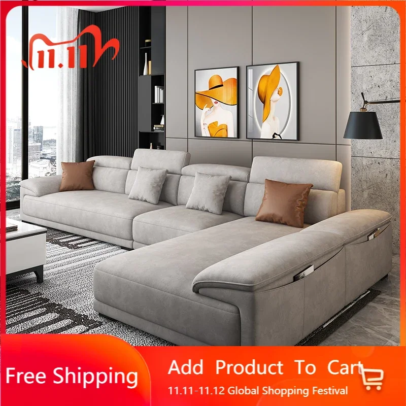 

Patio Fabric Living Room Sofa Filler Modern Luxury Italian Nordic Couch Sofas Lounge Lazy Nordic Sillon Cama Hotel Furniture