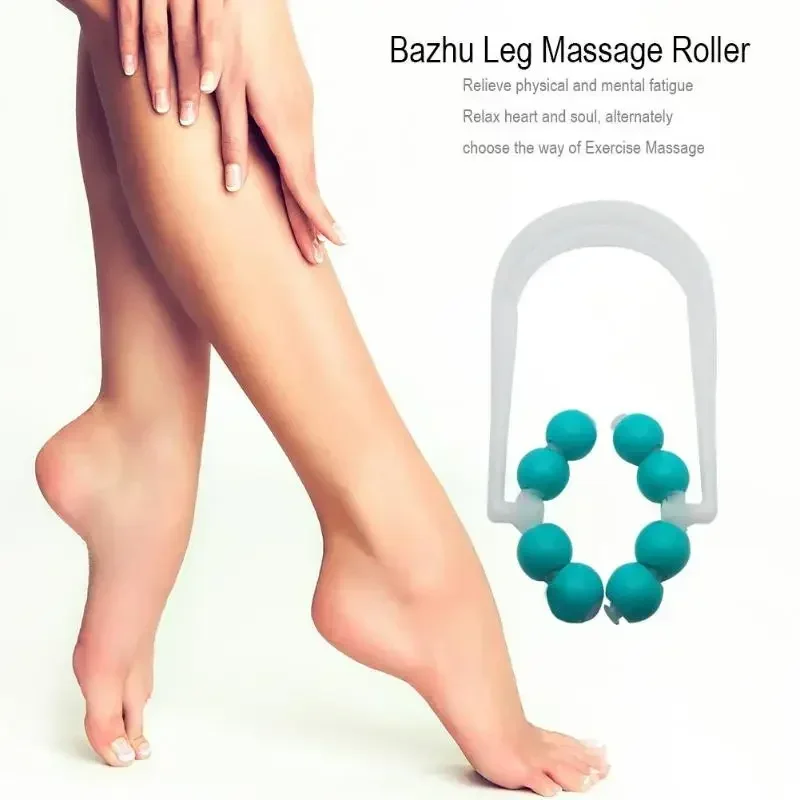 Portable Manual Leg Massage Roller, Legs Relaxation, Slimming and Health Care Tool, Foot Calf Shaper