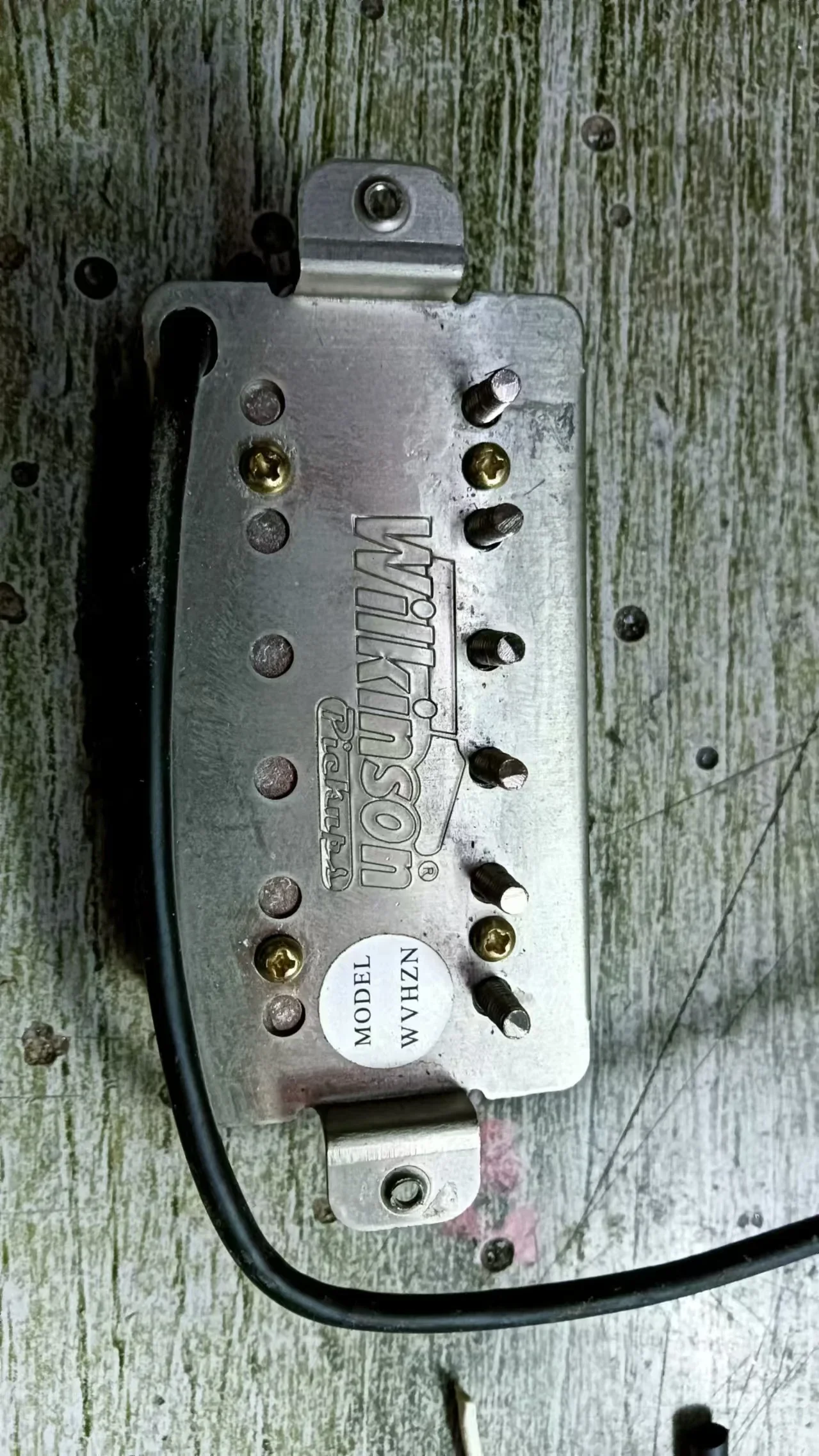 new Wilkinson Alnico V Humbucker Neck Guitar Pickups Made in Korea Zebra-Suitable for replacing electric guitar parts