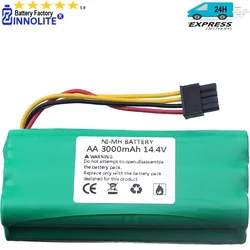 14.4V ni-mh 3000mAh AA batteria ricaricabile per Ecovacs Deebot Deepoo X600 ZN605 ZN606 ZN609 Robot aspirapolvere