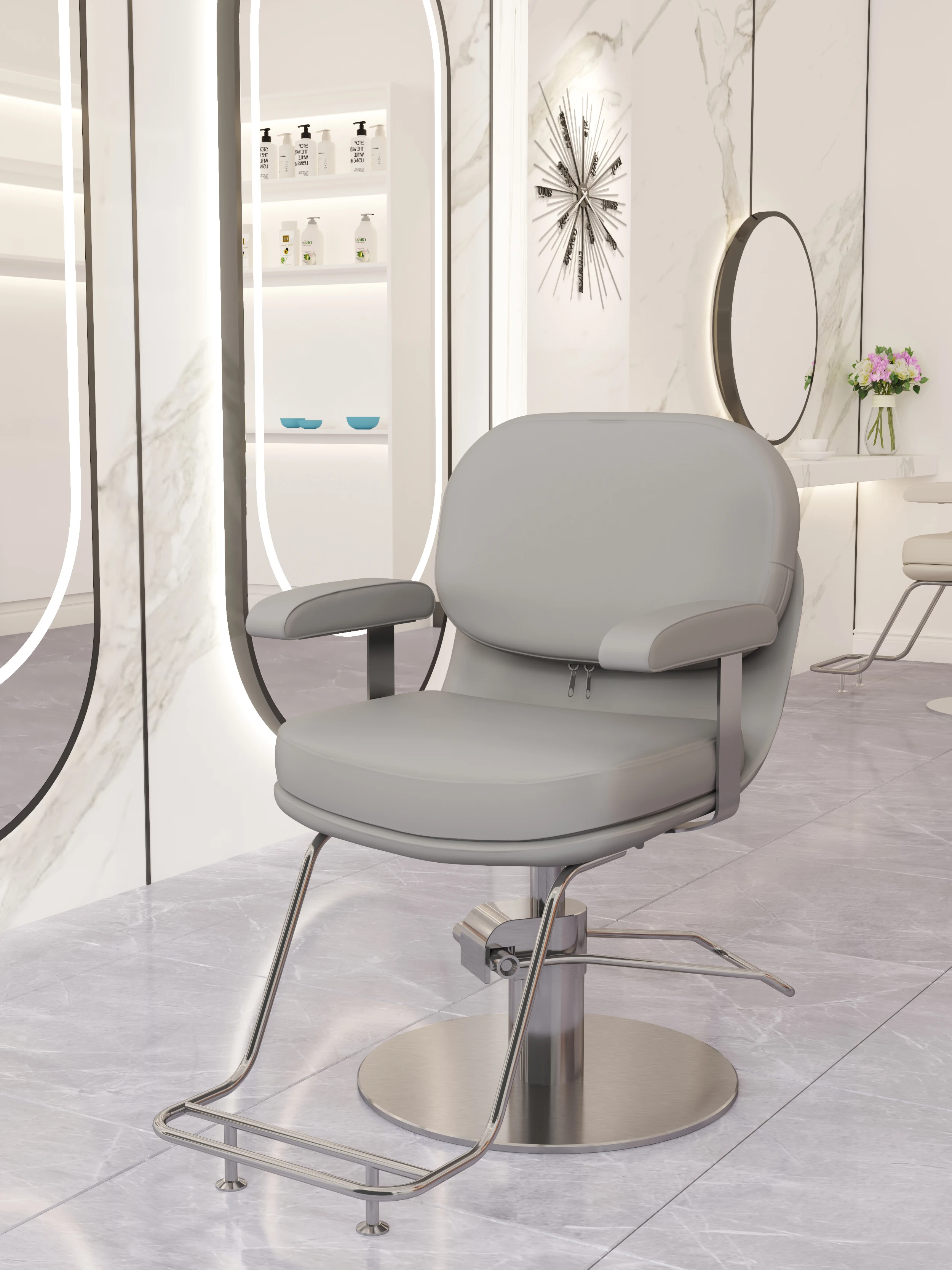 Hairdressing salon hair salon exclusive cutting styles, hair salon lifting chairs, high-end