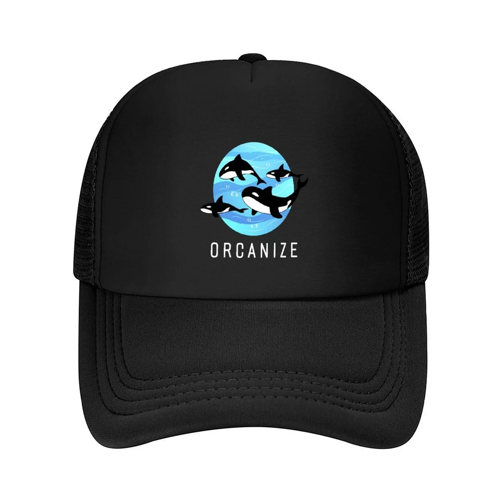 

Orcanize Orca Killer Whale, Ocean Orcas Humor Baseball Cap Unique hats luxury woman cap Luxury Hat Anime Women's Hats Men's
