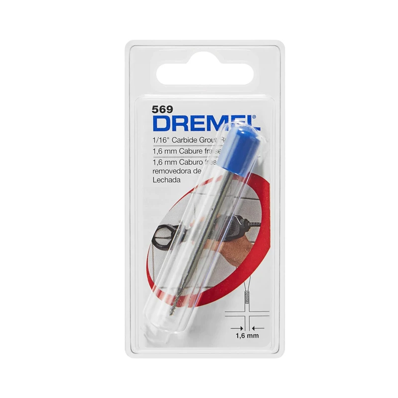 Dremel 569 1/16-Inch Carbide Grout Removal Bit Dremel Rotary Accessory For Remove Wall And Floor Grout