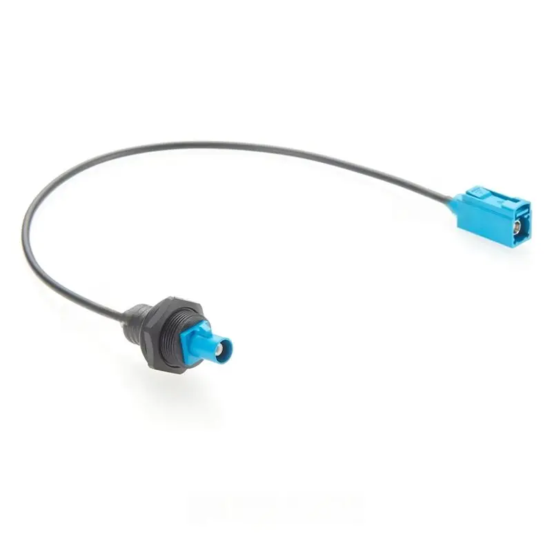 Panel Mount Extension Cable, Z-Code Male To Female Wire For Vehicle Communication And RF Signal, RG174 Cabling-A97E