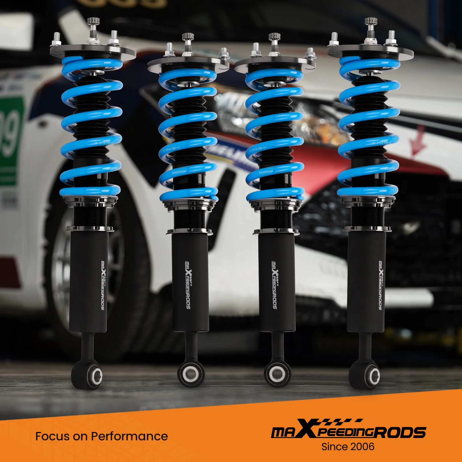 24 Way Damper Coilovers Lowering Suspension Kit for Lexus LS430 UCF40 01-06 T6 Coil Suspension