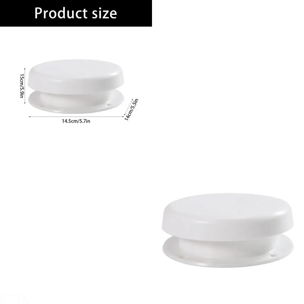 G7NA Vehicle Roof Air Vent Cover Set Of 2 Moisture Proof Particle Barrier For Trip Comfort