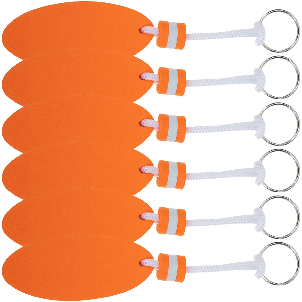 Surfboard Keychain Surfing Float Rings for Keychains Eva Stylish Floating Boating Must Haves Decorative