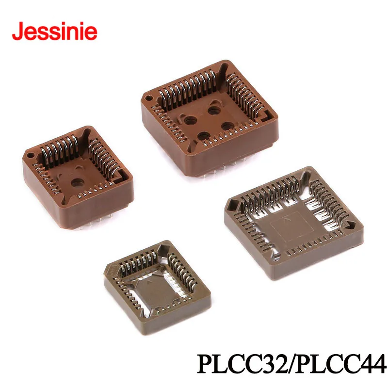 5Pcs/lot PLCC32 PLCC44 IC Socket SMD DIP PLCC Socket Adapter 32Pin 44Pin Connector