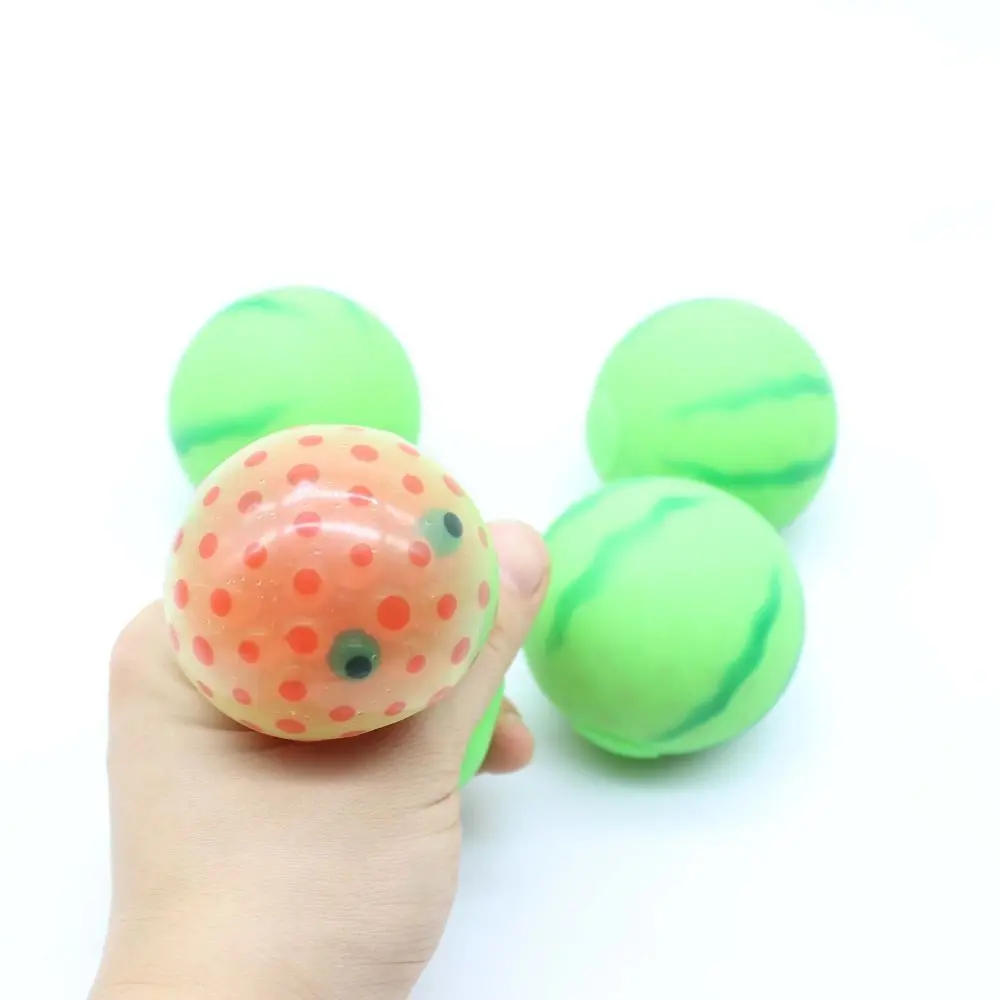 Fruit Watermelon Squeeze Toys Slow Rebound Red Vent Ball Kids Adult Decompression Watermelon Toy Trick Gift