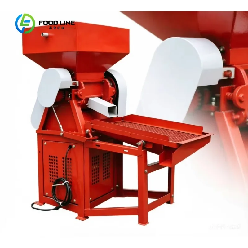 Customized Robust Carbon Steel Wet Coffee Cherry Pulping Machine, Motor Driven Fresh Coffee Fruit Dehuller
