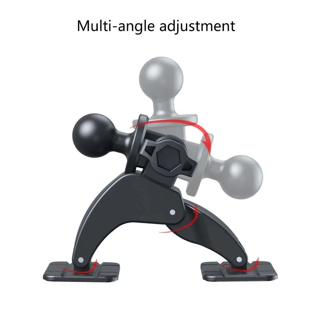 

Автомобильное крепление с шаровой головкой 17 мм, двойное клейкое основание, вращение на 360 градусов, опорный кронштейн для мобильного телефона, самоклеющееся регулируемое крепление