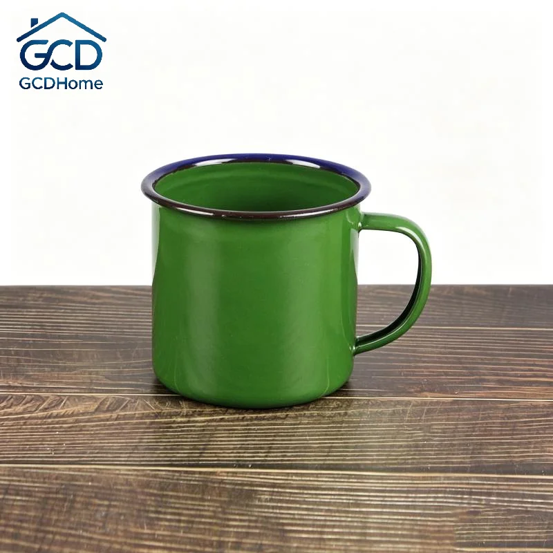 Food Safe Enamel Drinking Mugs - Home Office Logo 评论和价格